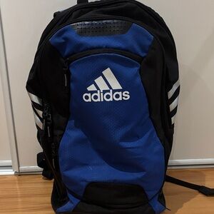 Adidas Men's Backpack in Blue and Black